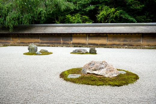 Japan Gartenreise – Zen-Tempel Ryoan-ji in Kyoto
